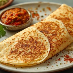 Hand-Pounded Masala Dosa